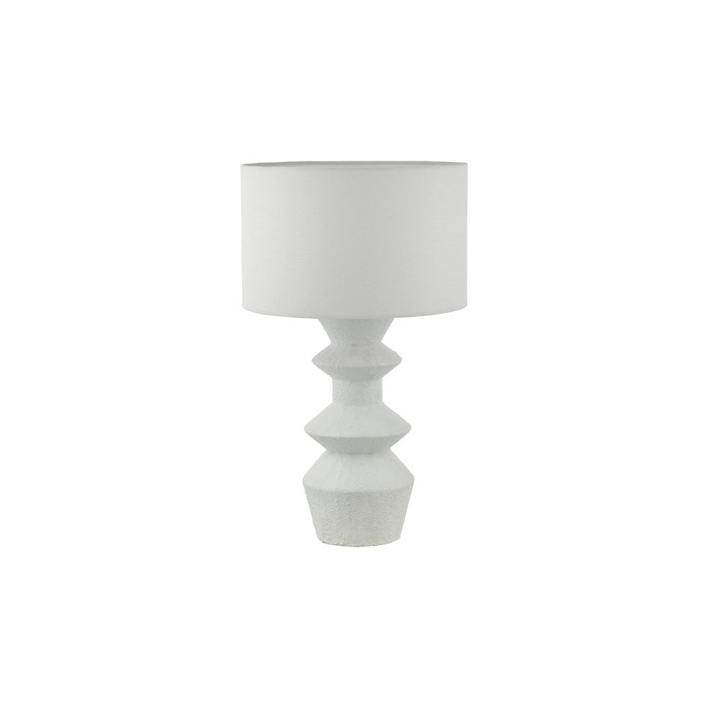 BID422 Bidelia Table Lamp Matt White With Shade