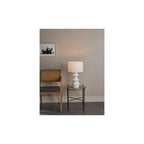 BID422 Bidelia Table Lamp Matt White With Shade