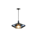 ESM8623 Esmeralda Single Pendant Blue Glass and Opal Glass