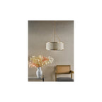 FEN0535 Fenella 5 Light Pendant Gold Leaf