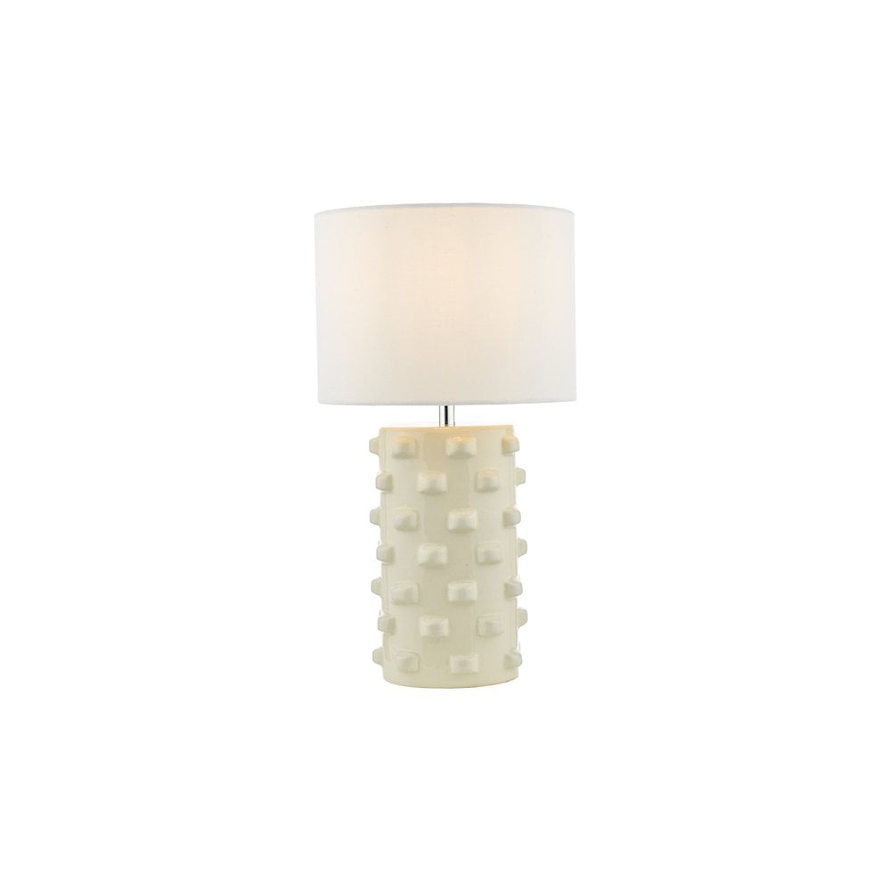 GEO422 Georgina Table Lamp White With Shade