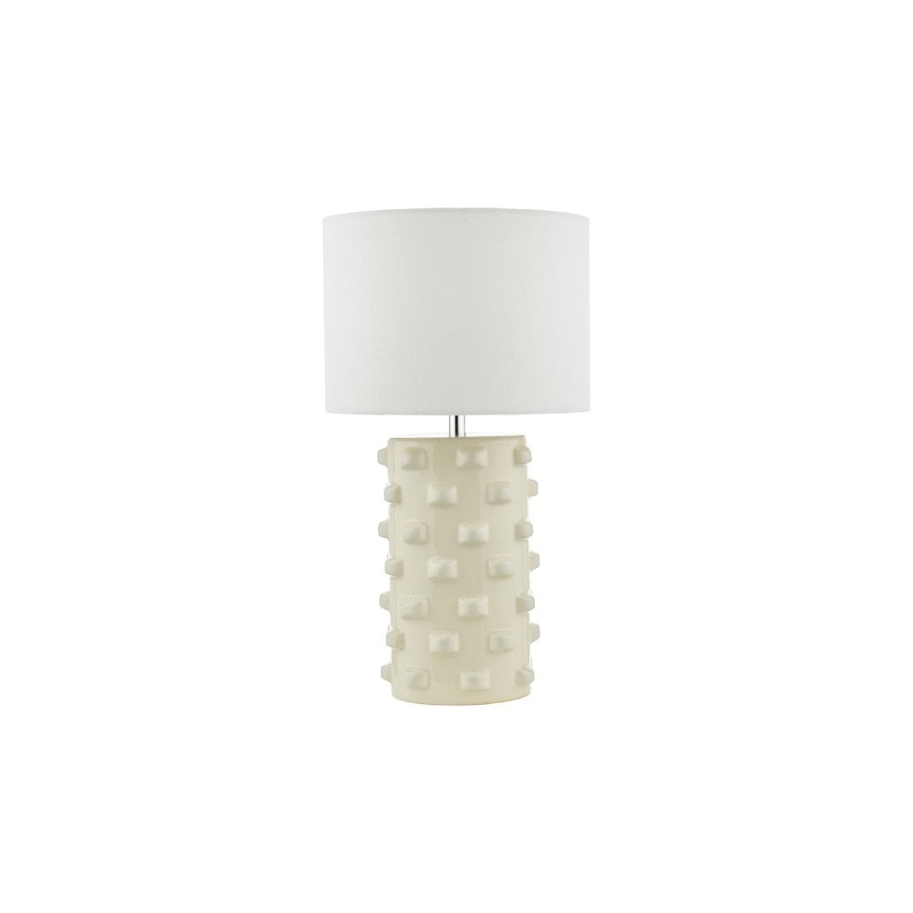 GEO422 Georgina Table Lamp White With Shade