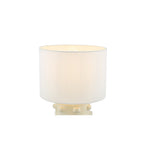 GEO422 Georgina Table Lamp White With Shade