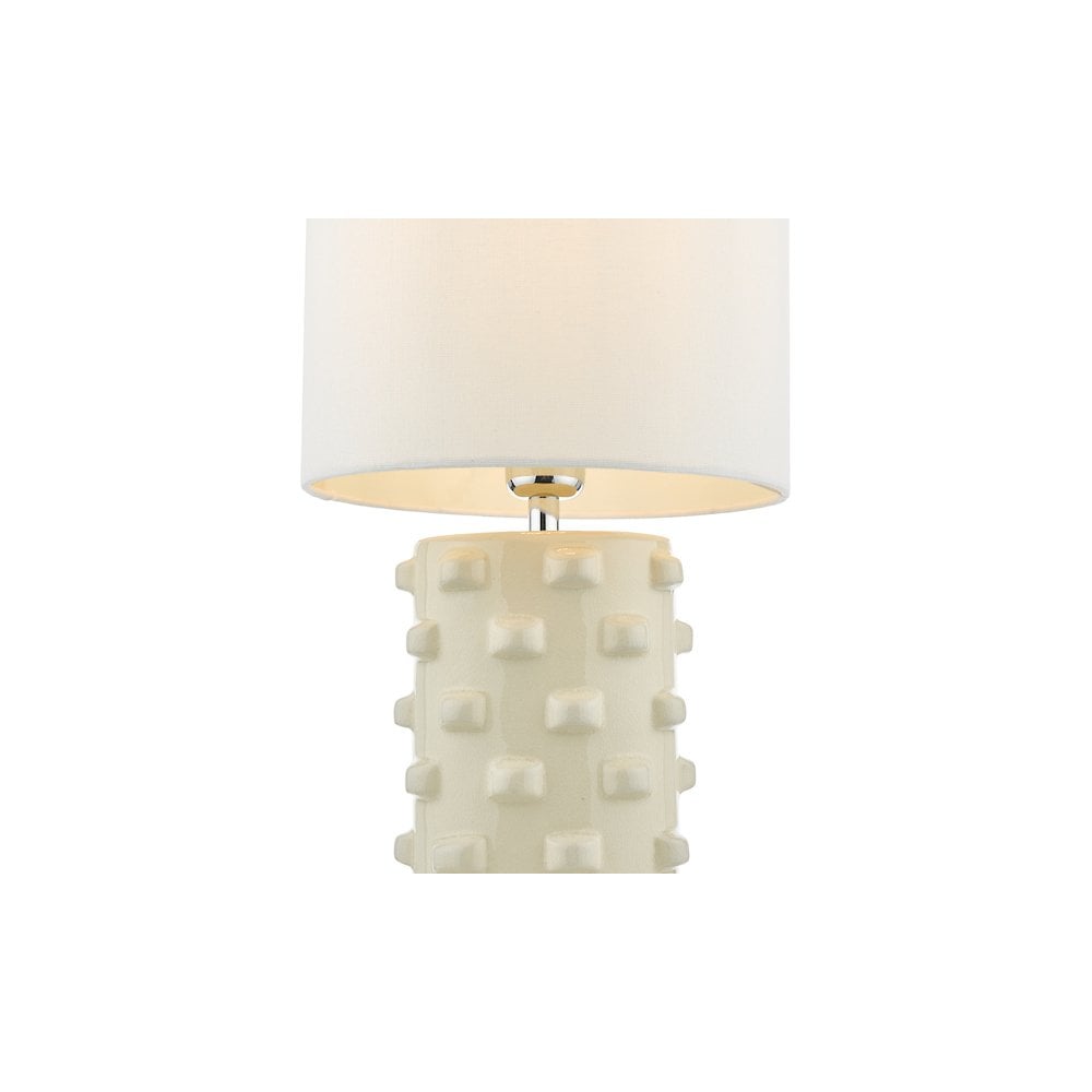 GEO422 Georgina Table Lamp White With Shade