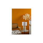 GEO422 Georgina Table Lamp White With Shade