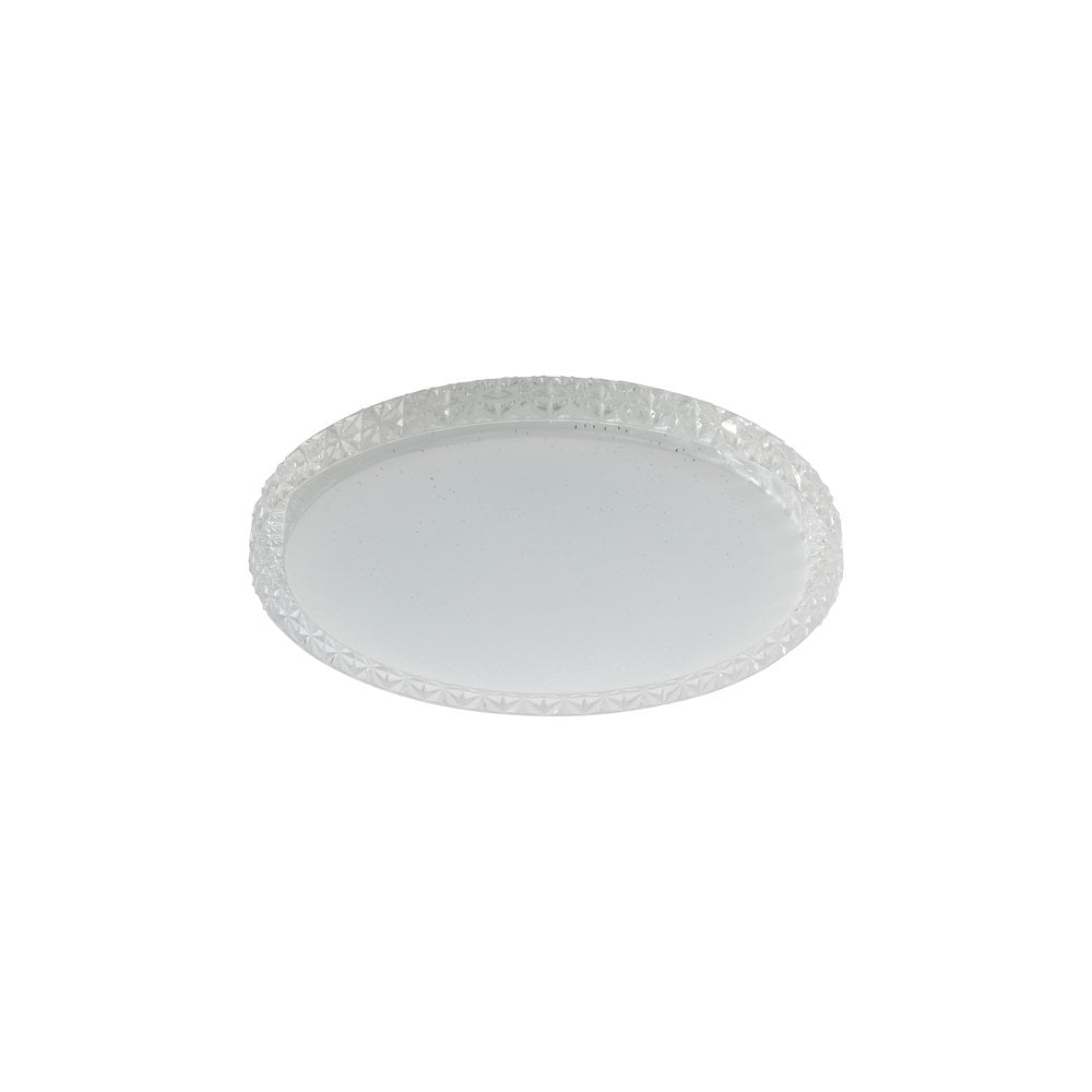 IBE502 Iben Flush White Acrylic With Colour Changing LED