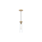 JOD0163 Jodelle Pendant Polished Bronze and Glass (S)