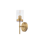JOD0763 Jodelle Wall Light Polished Bronze and Glass
