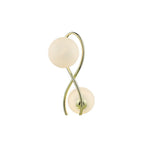 LYS4235 Lysandra 2 Light Table Lamp Polished Gold and Opal Glass