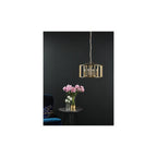 MYK0463 Myka 4 Light Pendant Brushed Bronze
