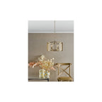 MYK0463 Myka 4 Light Pendant Brushed Bronze