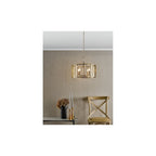 MYK0463 Myka 4 Light Pendant Brushed Bronze