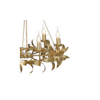 NAD0635 Nadria 6 Light Pendant Satin Gold
