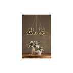 NAD0635 Nadria 6 Light Pendant Satin Gold