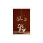 NAD0635 Nadria 6 Light Pendant Satin Gold