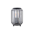 NAE4222 Naeva Table Lamp Matt Black and Crystal