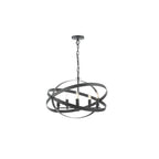 NIT0522 Nitya 5 Light Pendant Matt Black