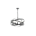 NIT0522 Nitya 5 Light Pendant Matt Black