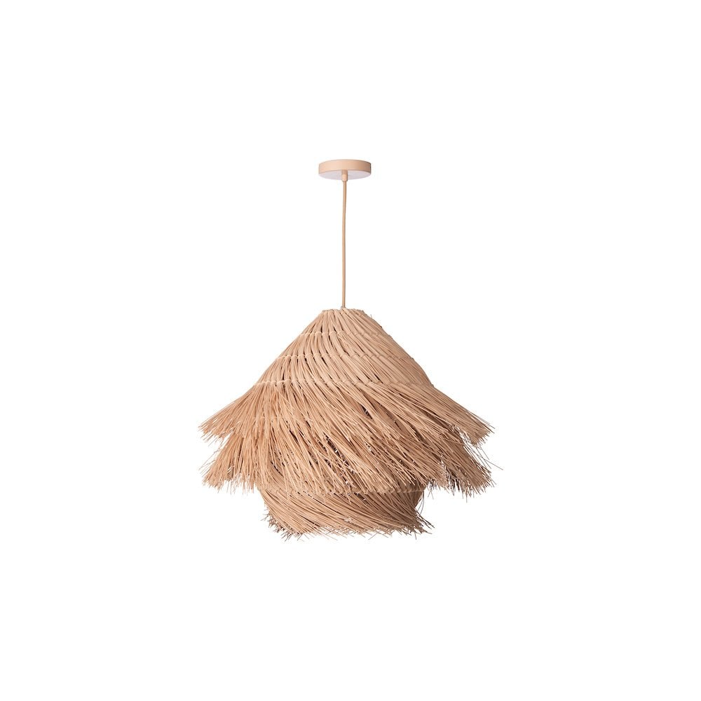 PRE0129 Preveli Pendant woven Rattan