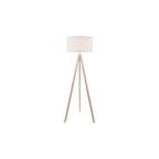 ARM4943 Armitage Tripod Floor Lamp Light Wood With Shade