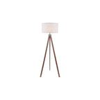 ARM4947 Armitage Tripod Floor Lamp Dark Wood With Shade