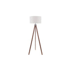 ARM4947 Armitage Tripod Floor Lamp Dark Wood With Shade