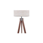 ARM4947 Armitage Tripod Floor Lamp Dark Wood With Shade