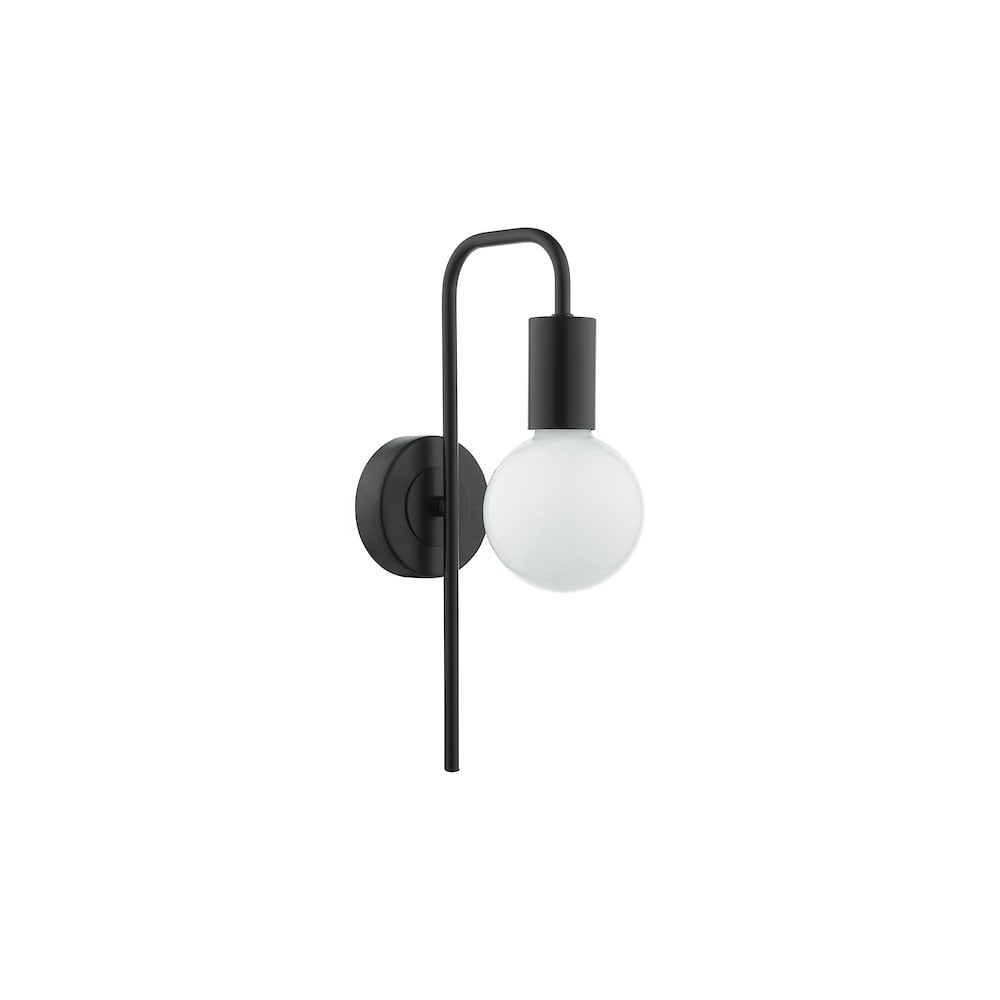 DEN0722 Dena Wall Light Matt Black (S)