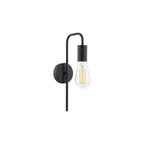DEN0722 Dena Wall Light Matt Black (S)