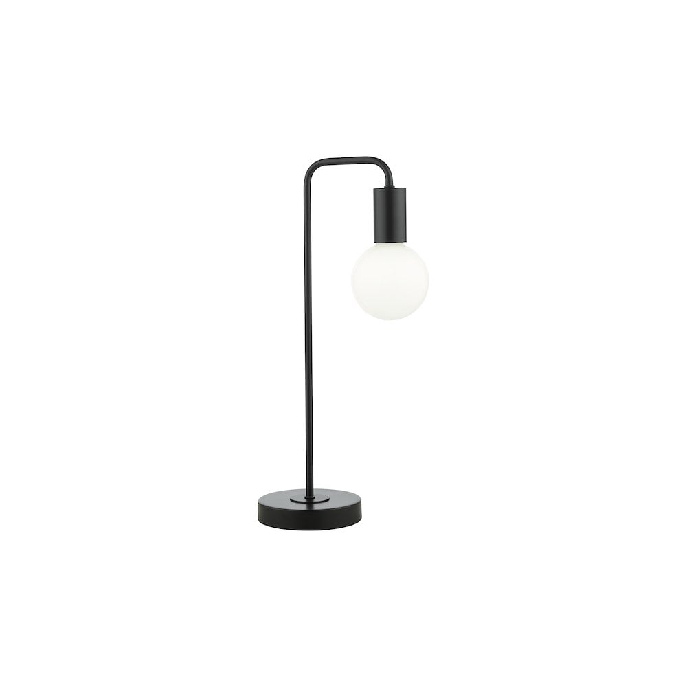 DEN4222 Dena Table Lamp Matt Black