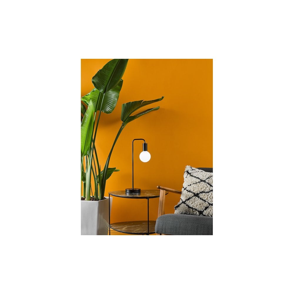 DEN4222 Dena Table Lamp Matt Black