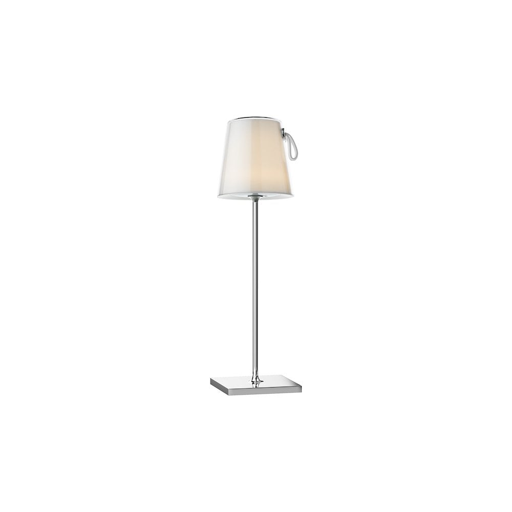 EGO422 Egor Table Lamp Polished Chrome and Colour Changing LED
