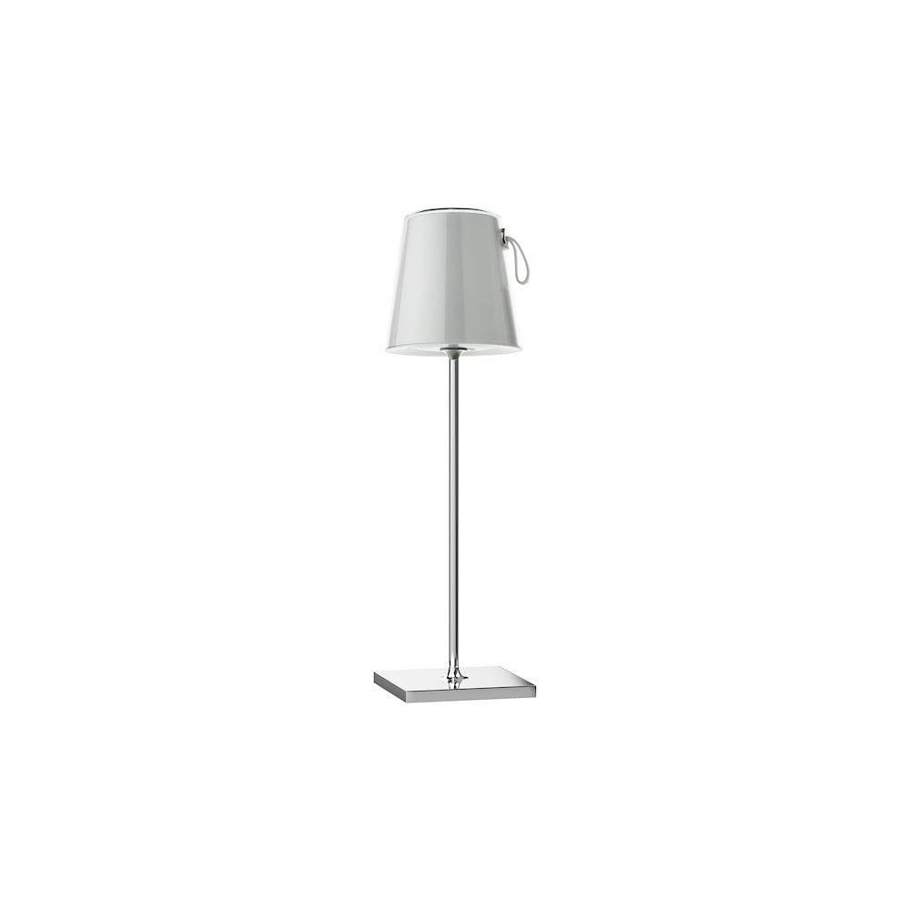 EGO422 Egor Table Lamp Polished Chrome and Colour Changing LED
