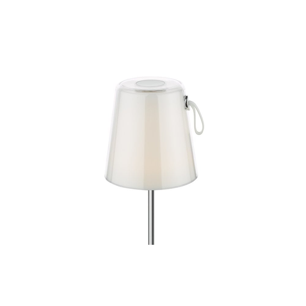 EGO422 Egor Table Lamp Polished Chrome and Colour Changing LED