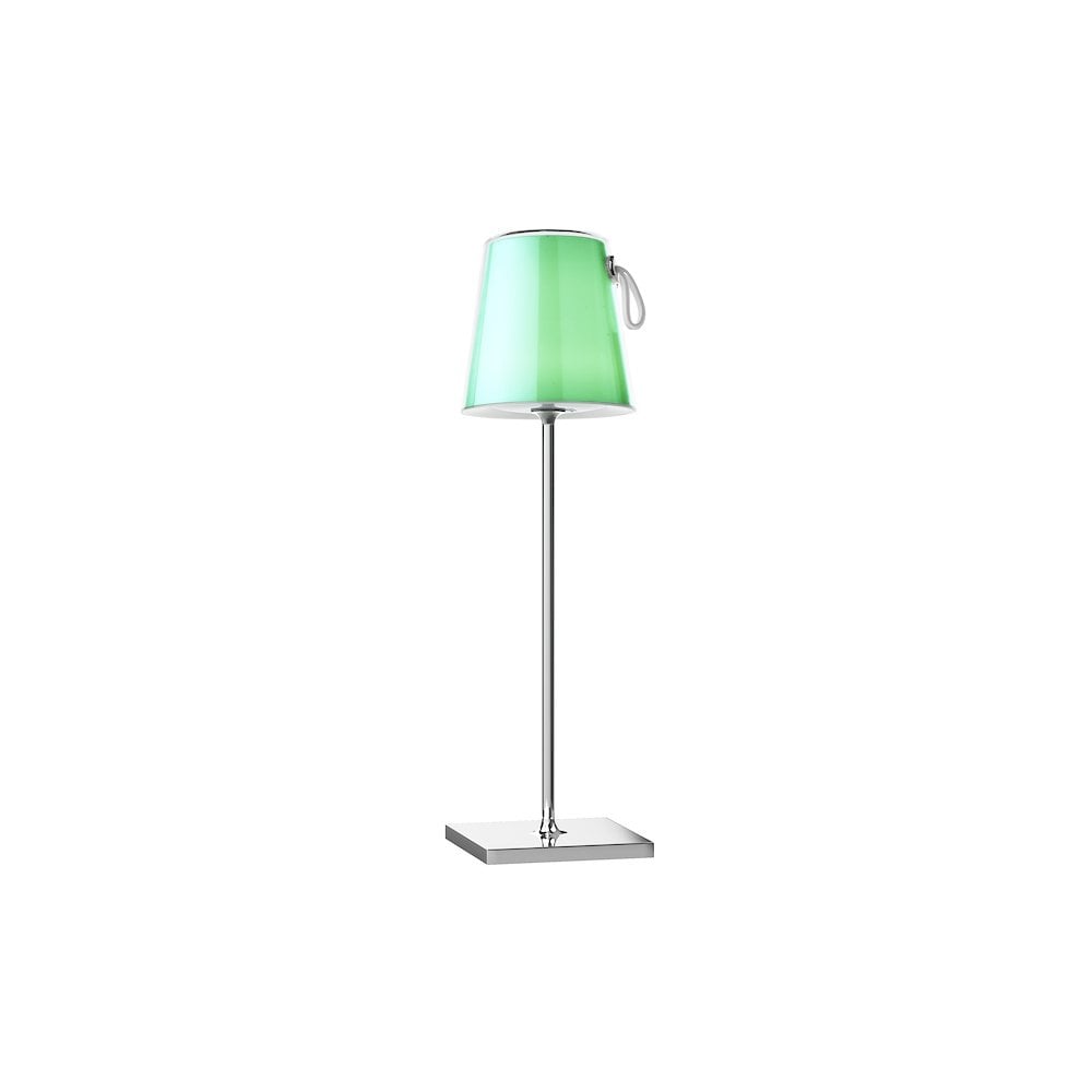 EGO422 Egor Table Lamp Polished Chrome and Colour Changing LED