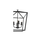 FIO0422 Fionn 4 Light Pendant Matt Black
