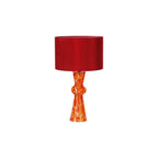 RHE4225 Rheneas Table Lamp Red Glass With Shade