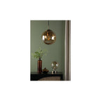 SP70-RIP8820 Ripple Single Pendant Bronze and Champagne Glass