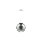 SP71-RIP8810 Ripple Pendant Polished Chrome & Smoked Glass