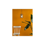 TAT0122 Tatum Pendant Matt Black and Smoked Glass