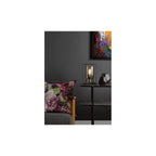 TAT4222 Tatum Table Lamp Matt Black and Smoked Glass