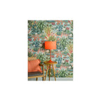 TOL4211 Toledo Table Lamp Satin Orange With Shade