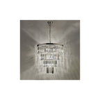 ANG0808 Angel 8 Light Pendant Polished Chrome Crystal