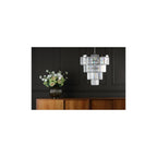 ANG0808 Angel 8 Light Pendant Polished Chrome Crystal