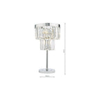 ANG4208 Angel 4 Light Table Lamp Polished Chrome Crystal