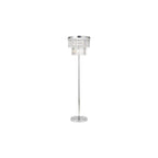ANG4908 Angel 6 Light Floor Lamp Polished Chrome Crystal