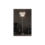 ANG4908 Angel 6 Light Floor Lamp Polished Chrome Crystal