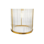 ELE1535 Eleanor 15 Light Chandelier Natural Brass Glass