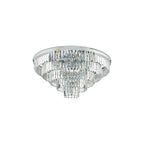 EUL6450 Eulalia 12 Light Flush Polished Chrome Crystal