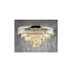 EUL6450 Eulalia 12 Light Flush Polished Chrome Crystal